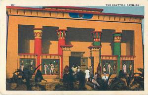 Egyptian Pavilion Century of Progress Chicago Illinois World's Fair