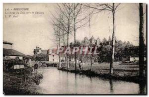 Old Postcard Bressuire edges of Dolo to the Chateau