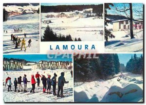 Postcard Modern Lampura Vacation Village du Lac Combe septmoncel the ski slopes