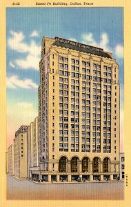Texas Dallas The Santa Fe Building Curteich