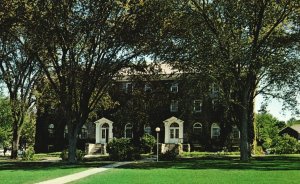 Vintage Postcard East Hall Headquarters Older Building University  Rhode Island