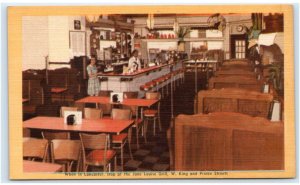 LANCASTER, PA Pennsylvania ~ Roadside JANE LOUISE GRILL c1950s Postcard