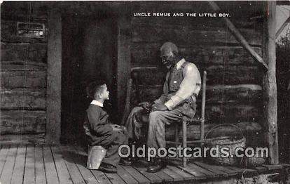  Atlanta, GA, USA Postcard Post Card Uncle Remus & Little Boy, Wren's Nest