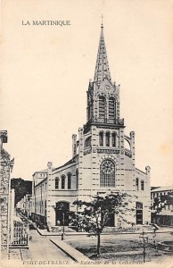 Exterieur de la Cathedrale Fort-de-France Martinique Unused 