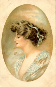 Lady In Blue    Artist: G. L. Pew