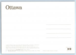 3 Postcards OTTAWA, Ontario ~ Day/Night NATIONAL GALLERY of CANADA Winter 1988