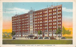Fairfax Hotel Fifth Avenue at Craig Street - Pittsburgh, Pennsylvania PA