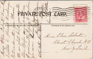 Prince's Island Calgary Alberta AB Park c1911 Postcard D87 