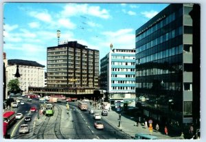 HELSINKI New Business Buildings in Hameentie Street FINLAND 4x6 Postcard