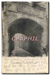 Postcard Old Nimes Arch Street Dugras