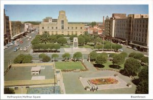 Postcard South Africa - Bloemfontein - Hoffman Square birds eye view