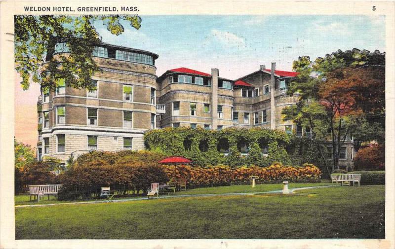 Massachusetts Greenfield   Weldon Hotel