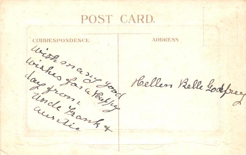 Thanksgiving Postcard Old Vintage Antique Post Card