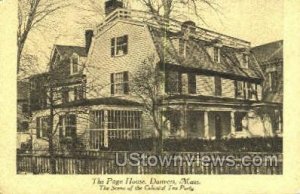 Page House - Danvers, Massachusetts MA