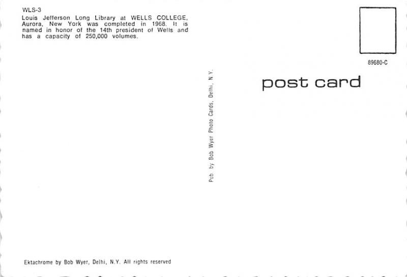 Wells College - Aurora, New York