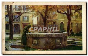 Old Postcard Milano Trevi S Francesco