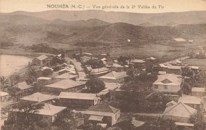 New Caledonia South Pacific Noumea General Aerial Vue Postcard
