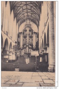 HAARLEM, Groote Kerk , North Holland, Netherlands, 1890s Pipe Organ