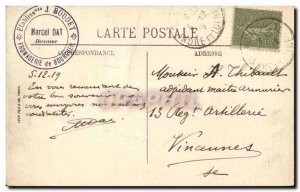 Saumur Postcard Old School & # cavalry 39application Carriere jump from wall ...