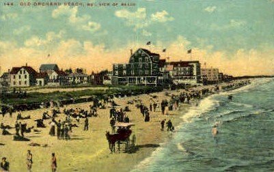 Beach in Old Orchard Beach, Maine