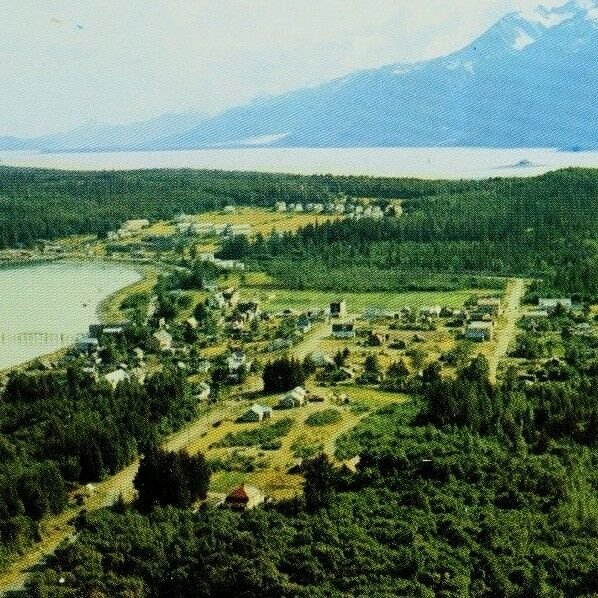 Vintage Haines and Port Chilkott, Alaska Postcard P47