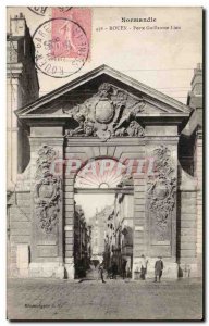 Rouen - Porte Guillaume Lion - Old Postcard -