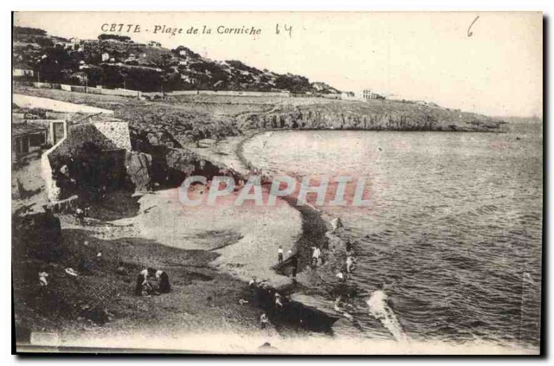 Old Postcard This range the Corniche