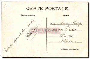 Old Postcard M Las World record speed on the & # 39eau on Ricochet Antoinette...