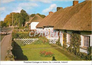 Modern Postcard Thatched Cottages at Adare Co Limerick Ireland