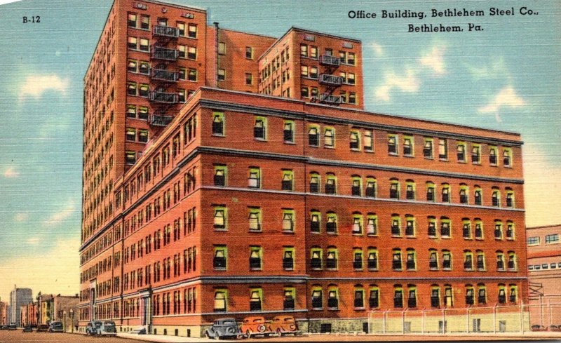 Pennsylvania Bethlehem Office Building Bethlehem Steel Company