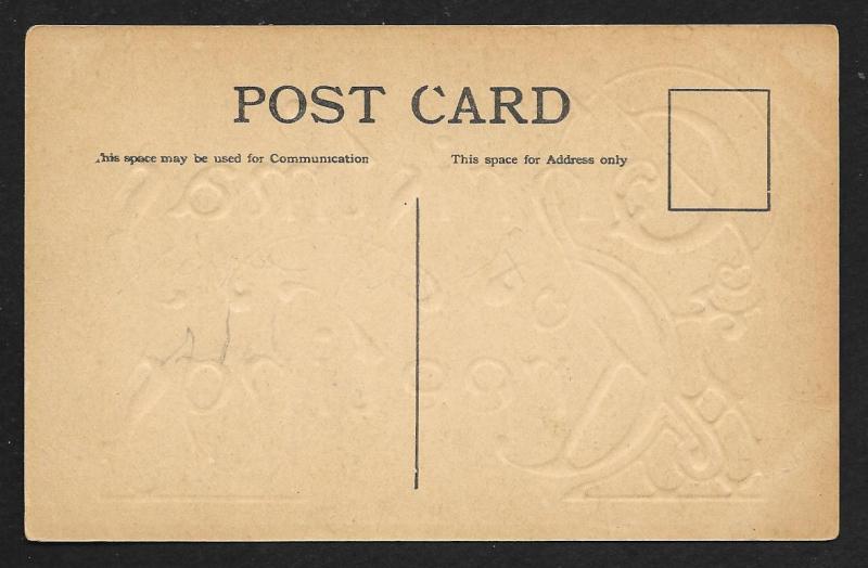 Christmas Greeting Unused c1910s