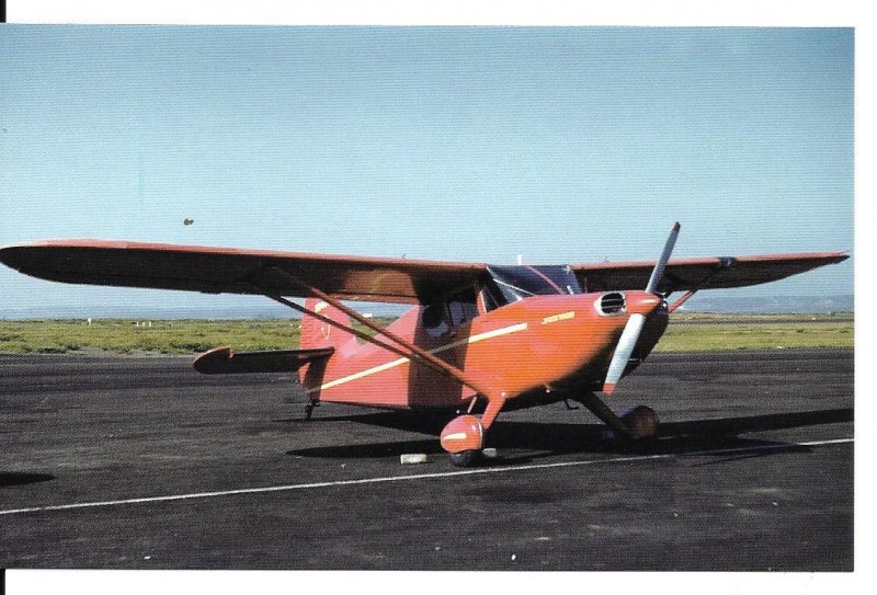 Stinson 150 Voyager Prop Airplane Postcard PC102H-6321