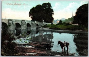 Wilton Bridge Ross Herefordshire England River Wye Postcard