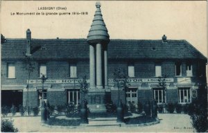 CPA lassigny the monument of the great war 1914-1918 (1207293) 