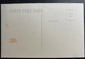 Mint Real Picture Postcard RPPC Officers Club Naval Station Gtmo Bay 