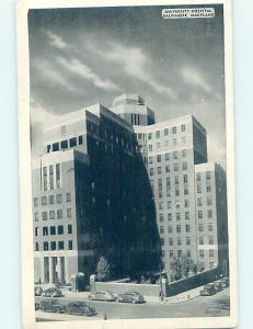 1940's HOSPITAL SCENE Baltimore Maryland MD W3339