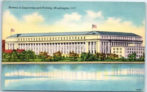 Postcard - Bureau of Engraving and Printing, Washington, D. C.