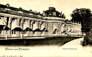 Germany - Gruss Aus Potsdam, Sanssouci Castle