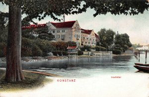 Inselhotel, Konstanz, Germany, 1905 Postcard, Unused