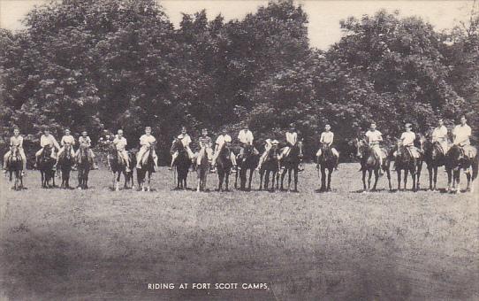 Horseback Riding At Fort Scott Camps Scouting