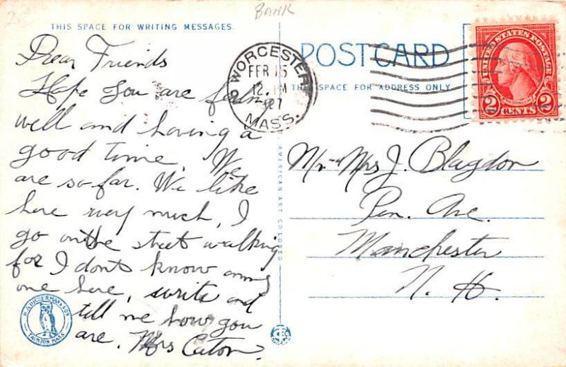 Bancroft Hotel Worcester, Massachusetts MA