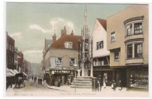 City Cross Winchester Hampshire UK 1910c postcard