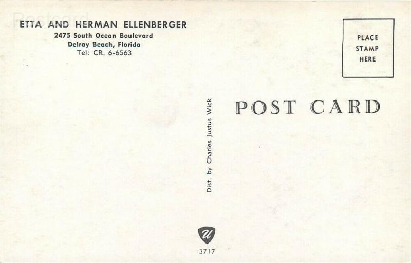 FL, Delray Beach, Florida, Etta and Herman Ellenberger, No. 3717