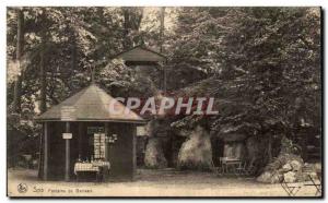 Postcard Old Spa Fountain Barisart