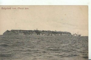 Germany Postcard - Helgoland Vom Meere Aus - Jacob Kruss - TZ11017