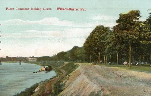 PA - Wilkes-Barre, River Commons Looking North