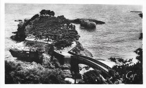 France RPPC Biarritz Le Basta Restaurant Bridge CAP Vntg Real Photo Postcard