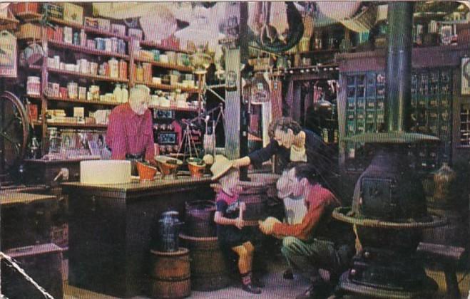 Vermont Shelburne General Store Circa 1820 The Shelburne Museum 1950