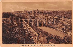 Panorama pris de la route de Treves 1913 