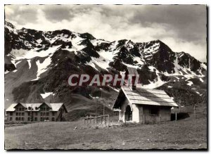 Modern Postcard Route des Grandes Alpes Lautaret Chapel erected to the memory...